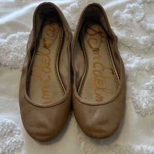 Sam Edelman Women's Brown Leather Flats